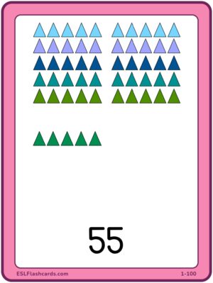 Preview of Images and numbers, Large, 55 to 81