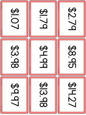 Preview of Prices only, Small