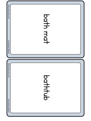 Preview of Word cards, Medium