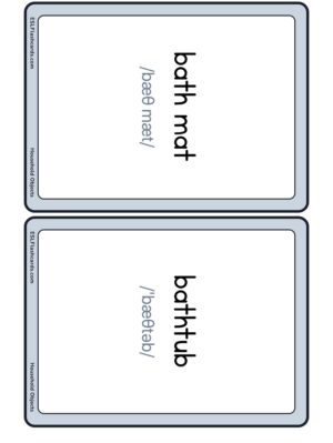 Preview of Word cards with IPA, Medium