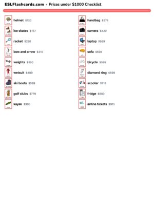 Preview of Checklist