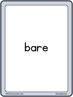 Preview of Word cards, Large