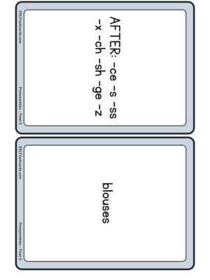 Preview of Word cards, Medium