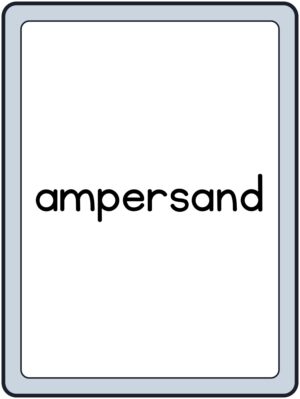 Preview of Words only, Large