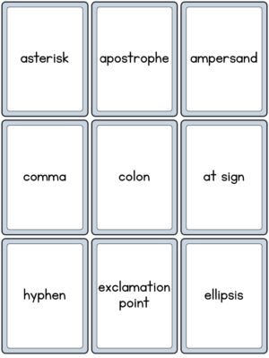 Preview of Words only, Small