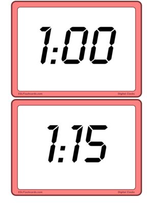 Preview of Digital time, Medium