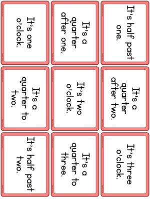 Preview of Words only, Small