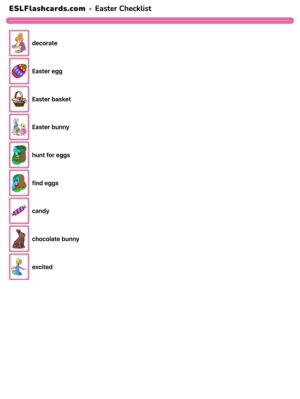 Preview of Checklist