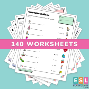 icon 140 action verb worksheets