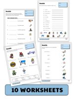 icon for health vocabulary worksheets