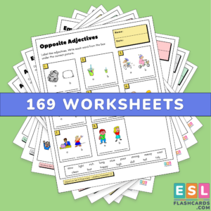 icon adjective worksheets