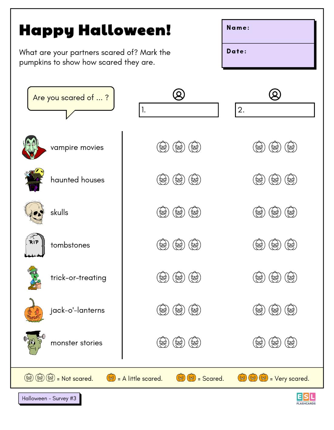 Halloween Worksheets - Image 4