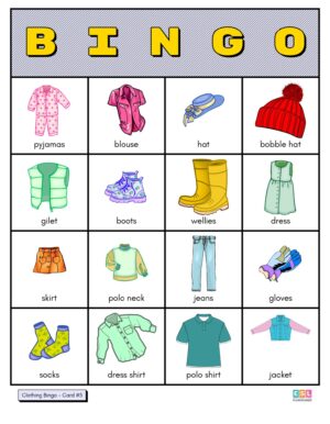 Preview of Clothing only