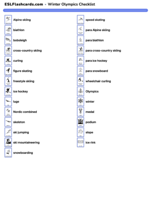 Preview of Checklist