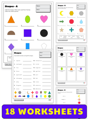 Shape Worksheets