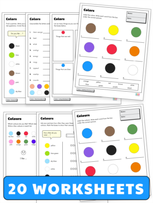 Colour Worksheets