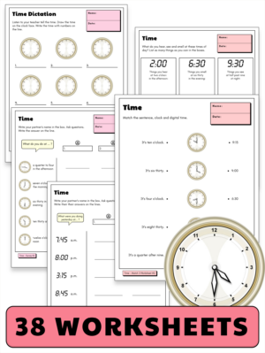 Time Worksheets