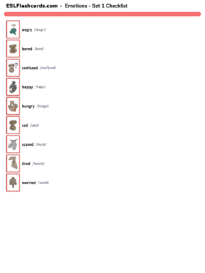 Preview of Checklist